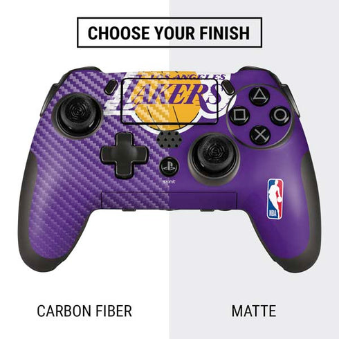 NBA Los Angeles Lakers Large Logo PlayStation Scuf Vantage 2 Controller Skin